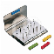 CLIP FRAISES COLOR - 8 PERFORATIONS  (1)