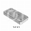 GEPERFOREERDE ALUMINIUMDOOS - 21X10X3CM