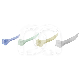 THE WEDGE COINS INTERDENTAIRES TRANSPARENTS (100) : TAILLE:ASSORTIMENT, COULEUR PRINCIPALE:TRANSPARENT