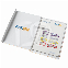 COFFRET DE 20 TENONS EN FIBRE DE VERRE TRANSLUCIDES