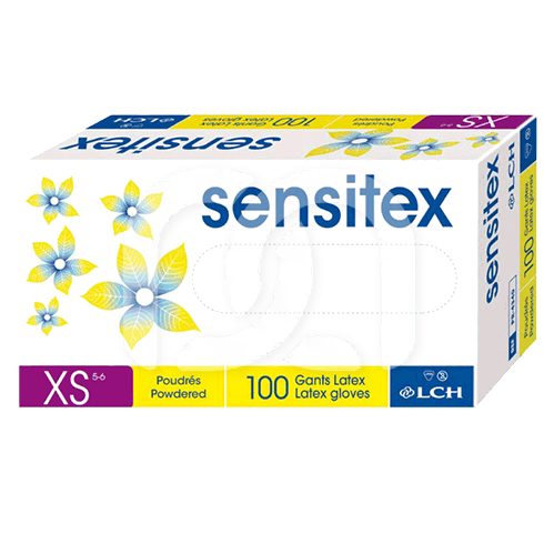 SENSITEX GEPOEDERD HANDSCHOENEN (100)