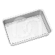 TUB EN ALUMINIUM 33,5X23,5 CM - NICHROMINOX : COULEUR PRINCIPALE:GRIS