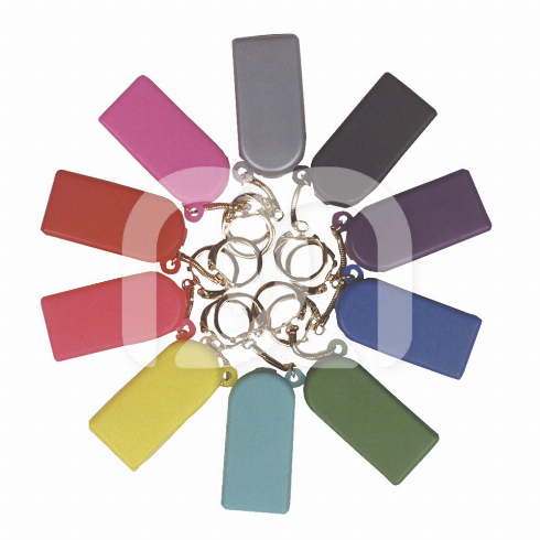 ELASTIEKENDOOS OP EEN SLEUTELHANGER - LUMINEUS ASSORTIMENT 