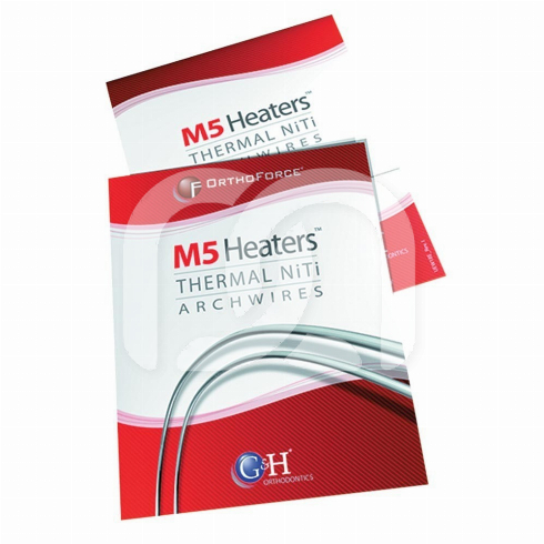 M5 HEATERS THERMAL NITI ARCHWIRES ZONDER VERGRENDELING - 25 STUKS