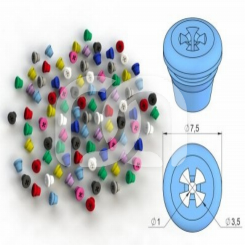 SILICONEN PLUGS (8)