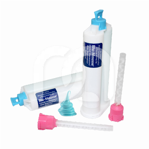 BLU-MOUSSE - 2 CARTRIDGES + TIPS