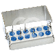 PLUG IN - 12 PERFORATIES (1) : HOOFDKLEUR:BLAUW, SNUIFJE:FG/CA