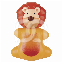 PORTE BROSSE À DENTS - LION