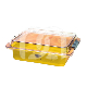 BAC/TUB COMPLET HU-FRIEDY : COULEUR PRINCIPALE:JAUNE