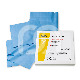 DIGUES SANS LATEX (20) : LONGUEUR:15,20 CM, TAILLE:MEDIUM, COULEUR PRINCIPALE:BLEU, LARGEUR:15,20 CM, PATIENT:NON RENSEIGNÉ, LATEX:SANS