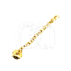 CHAINETTES DE TRACTION OR (10) : COULEUR PRINCIPALE:OR, ESPACEMENT:NON RENSEIGNÉ
