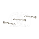 CROCHET SPIRAL A SERTIR DROITE (8.7MM) (10)