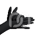 GANTS NITRILE NOIR (100) : COULEUR PRINCIPALE:NOIR, TAILLE DE GANTS:M, MATÉRIAUX GANTS:NITRILE