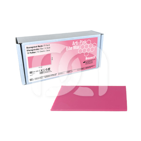 PLAQUE DE CIRE À MORDRE ARTPINK (80X150MM)
