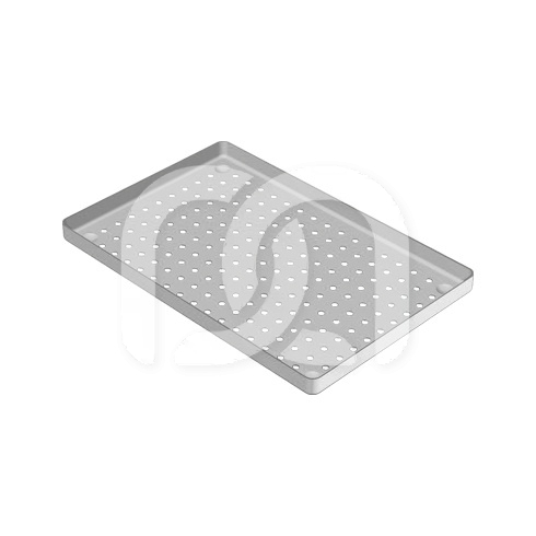 GEPERFOREERD ALUMINIUMTRAY (28X18)