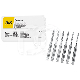 FORETS POUR SCREW-POSTS 28MM (3) : N°:N°1, DIAMÈTRE:0,90 MM, LONGUEUR:28 MM