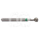 DIAMONDBOREN - BOOR A125 - BOREN (5) : ISO:ISO 016, LENGTE KOP:2,30 MM, TOTALE LENGTE:19 MM, KORREL DIAMANTBOREN:GEMIDDELD