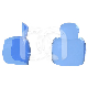 BIOFIT BLUE TRANSPARENT (25) : TAILLE:NON RENSEIGNÉ, COULEUR PRINCIPALE:BLEU, TYPE DE DENT:NON RENSEIGNÉ, LARGEUR:4,50 MM, ÉPAISSEUR MATRICE:0,05 MM