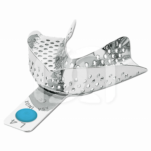 GEPERFOREERD INOX AFDRUKLEPEL - CODICOLOR