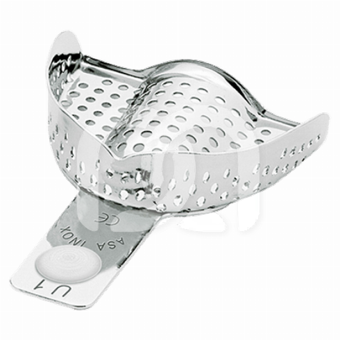 GEPERFOREERD INOX AFDRUKLEPEL - CODICOLOR