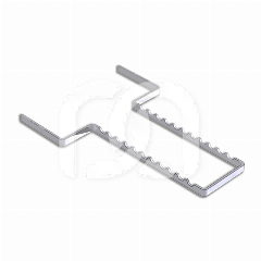 PORTE-INSTRUMENTS POUR PLATEAU INOX 28X18CM PORTE-INSTRUMENTS POUR PLATEAU INOX 28X18CM