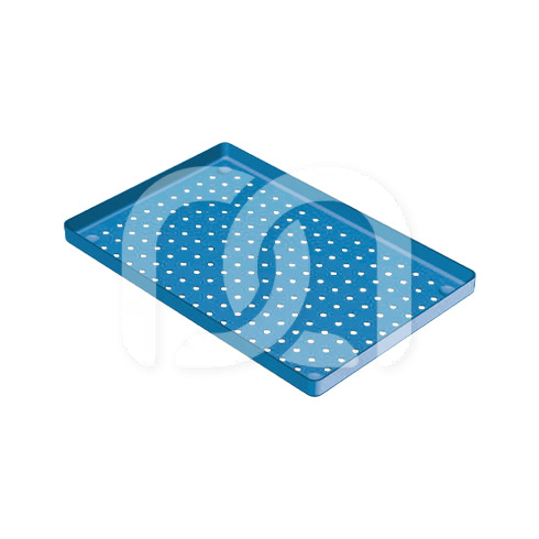 GEPERFOREERD ALUMINIUMTRAY (28X18) GEPERFOREERD ALUMINIUMTRAY (28X18)
