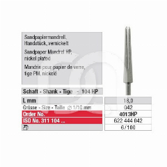 MANDREL VOOR SCHUURPAPIER (6)