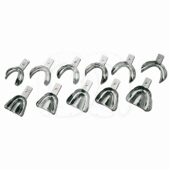 PORTE-EMPREINTES INOX - ÉDENTÉS TOTAUX (11) PORTE-EMPREINTES INOX - ÉDENTÉS TOTAUX (11)