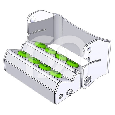ERGO PLUG BORENHOUDER - 8 PERFORATIES FG/CA
