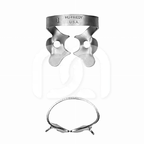 SATIN STEEL RUBBERDAMKLEMMEN