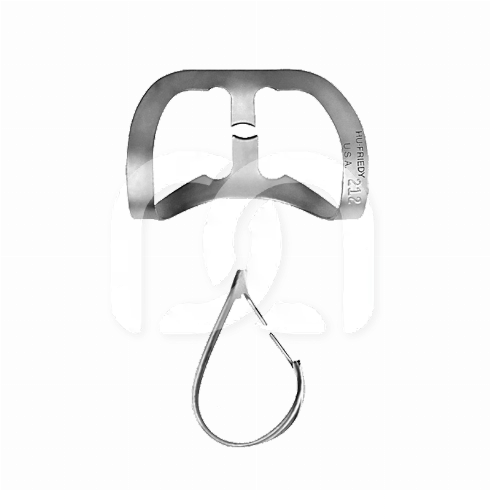 SATIN STEEL RUBBERDAMKLEMMEN