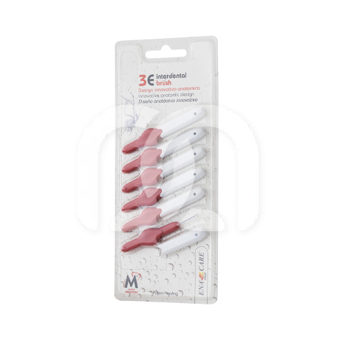 BOSSETTES INTERDENTAIRES 3E - LE LOT DE 6 BROSSETTES BOSSETTES INTERDENTAIRES 3E - LE LOT DE 6 BROSSETTES