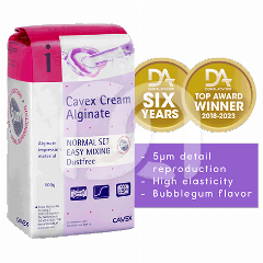 CAVEX CREAM ALGINATE SET NORMAL (500G) CAVEX CREAM ALGINATE SET NORMAL (500G)