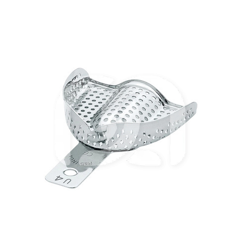 ASSORTIMENT GEPERFOREERDE AFDRUKLEPELS INOX (12)