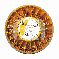 SCHROEFSTIFTEN VERGULD - ASSORTIMENT (240) SCHROEFSTIFTEN VERGULD - ASSORTIMENT (240)