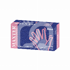 POEDERVRIJE NITRIL HANDSCHOENEN ZONDER LATEX (100)