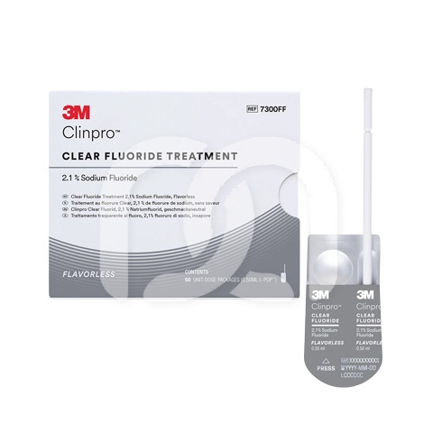 CLINPRO CLEAR FLUORURE (50 X 0,5ML) CLINPRO CLEAR FLUORURE (50 X 0,5ML)