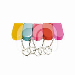 BOÎTES À ÉLASTIQUES PORTE-CLÉS - ASSORTIMENT LUMINEUX