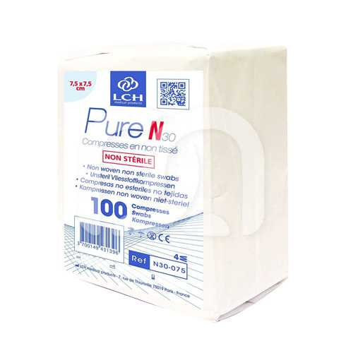 NIET STERIELE COMPRESSEN (100)
