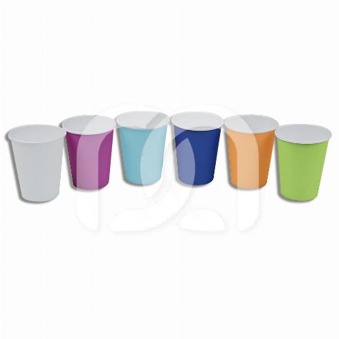 2000 GEKLEURDE PAPIEREN DRINKBEKERS 2000 GEKLEURDE PAPIEREN DRINKBEKERS