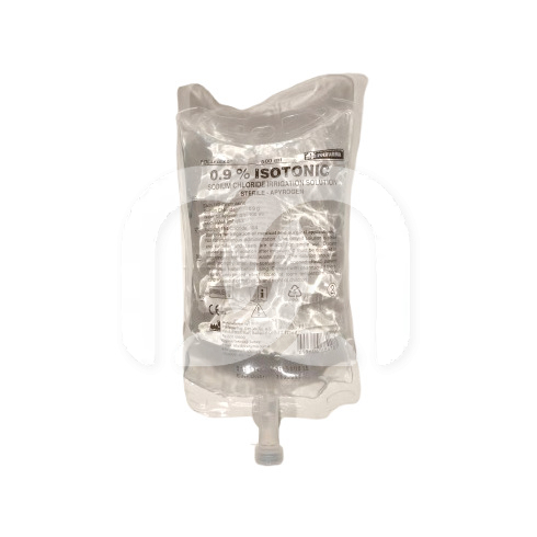 Poche de Chlorure de Sodium 500 ml Hygitech (25)