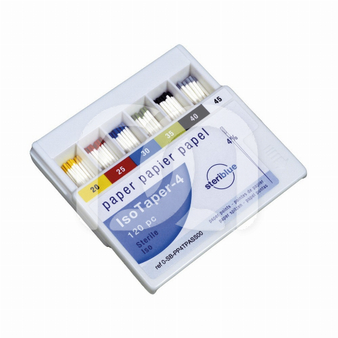 PAPER POINTS - ISO TAPER (120) 
