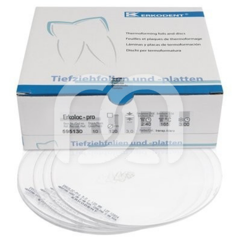 ERKOLOC-PRO - LA BOITE DE 10 PLAQUES À THERMOFORMER