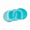 (X) ERKODUR FREEZE DIAM.120 (100 EPAIS. 1MM TURQUOISE