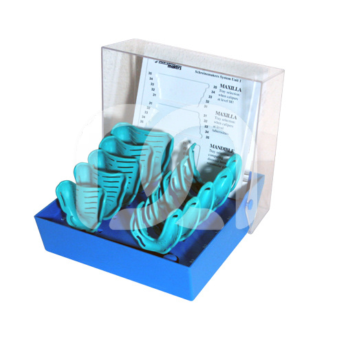 SET BORDER-LOCK MOULDABLE TRAYS