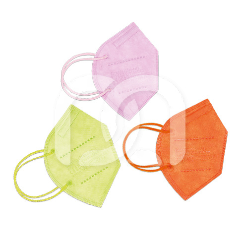 GEKLEURDE FFP2 MASKERS (10)