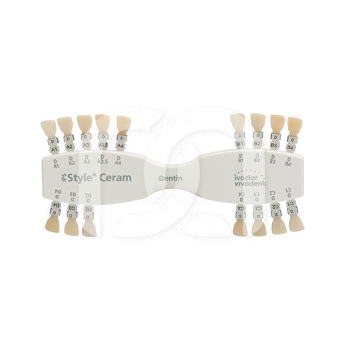 IPS STYLE CERAM SHADE GUIDE