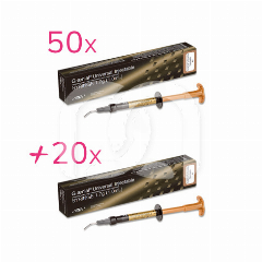 50 SERINGUES G-AENIAL UNIVERSAL INJECTABLE ACHETÉES + 20 INCLUS