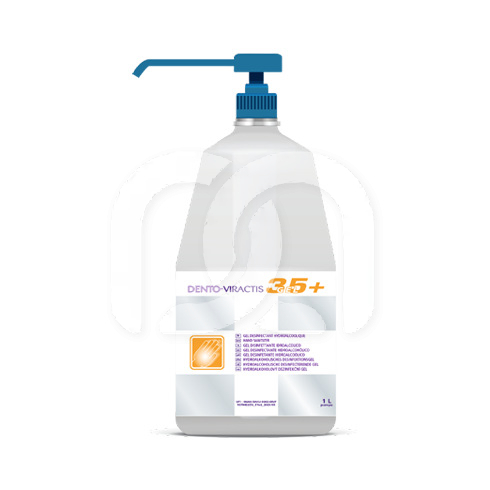 DENTO-VIRACTIS 35+ GEL HYDRO-ALCOOLIQUE - FLACON DE 1 LITRE AVEC POMPE