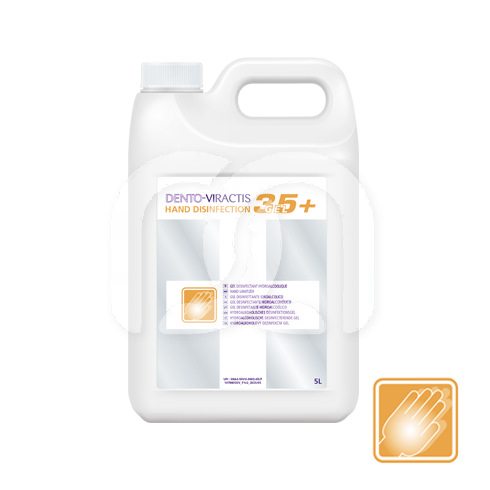 DENTO-VIRACTIS 35+ (5L) HYDROALCOHOLISCHE GEL - KAN VAN 5 LITER ZONDER POMP
